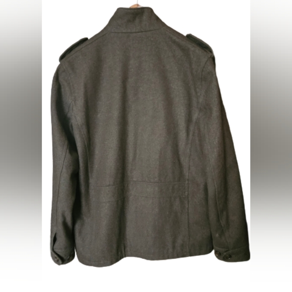 Dockers Melton Four Pocket Military Field Jacket - Picture 2 of 7